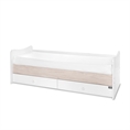 Letto MAXI PLUS NEW white+light oak /letto per adolescenti/